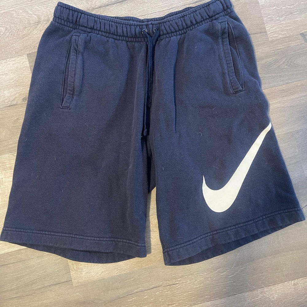 Nike Men's Dark Blue Athletic Shorts